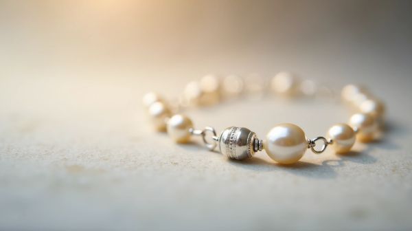 Perles de pierre et argent : le duo qui a remplacé le bracelet en cuir